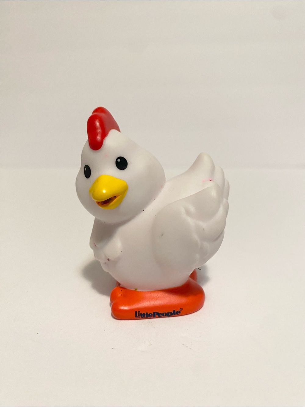 Little People Farm White Chicken Chick Bird Animal Figure Zoo Safari Toy 4/$20 🛑